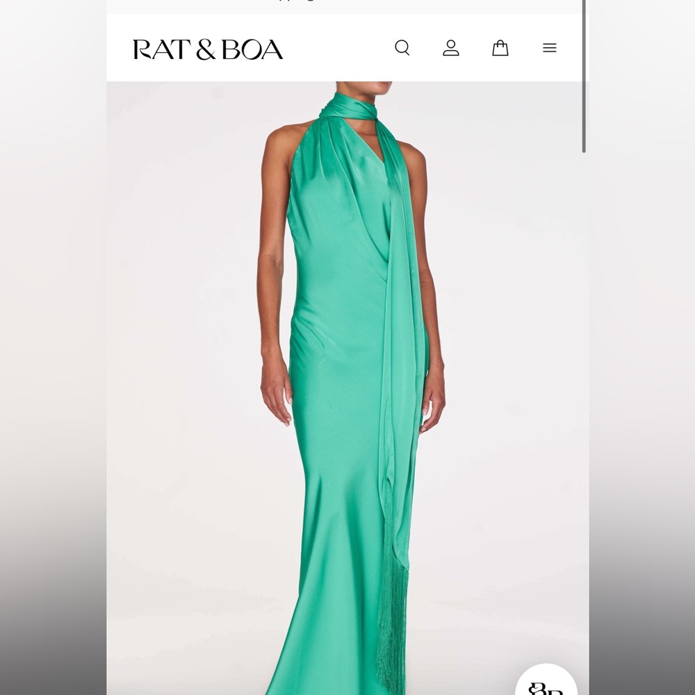 Rat and boa Azzara dress xxs